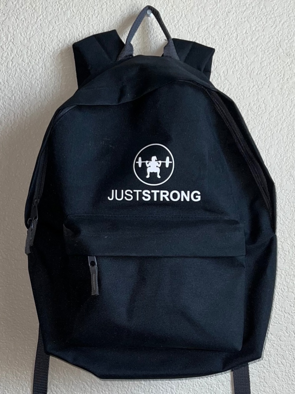 Double Compartment Gym "JustStrong" Backpack